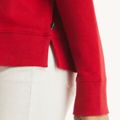 Graphic Crewneck Sweatshirt,Rogue Red,large