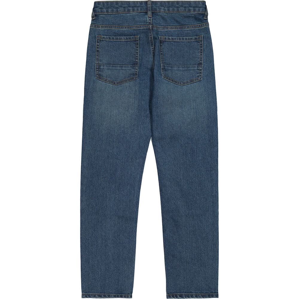 LITTLE BOYS' STRAIGHT FIT DENIM (4-7),Starlight Blue,large