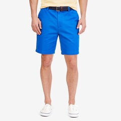  Big & Tall Flat Front Deck Short,Aquabreeze,large