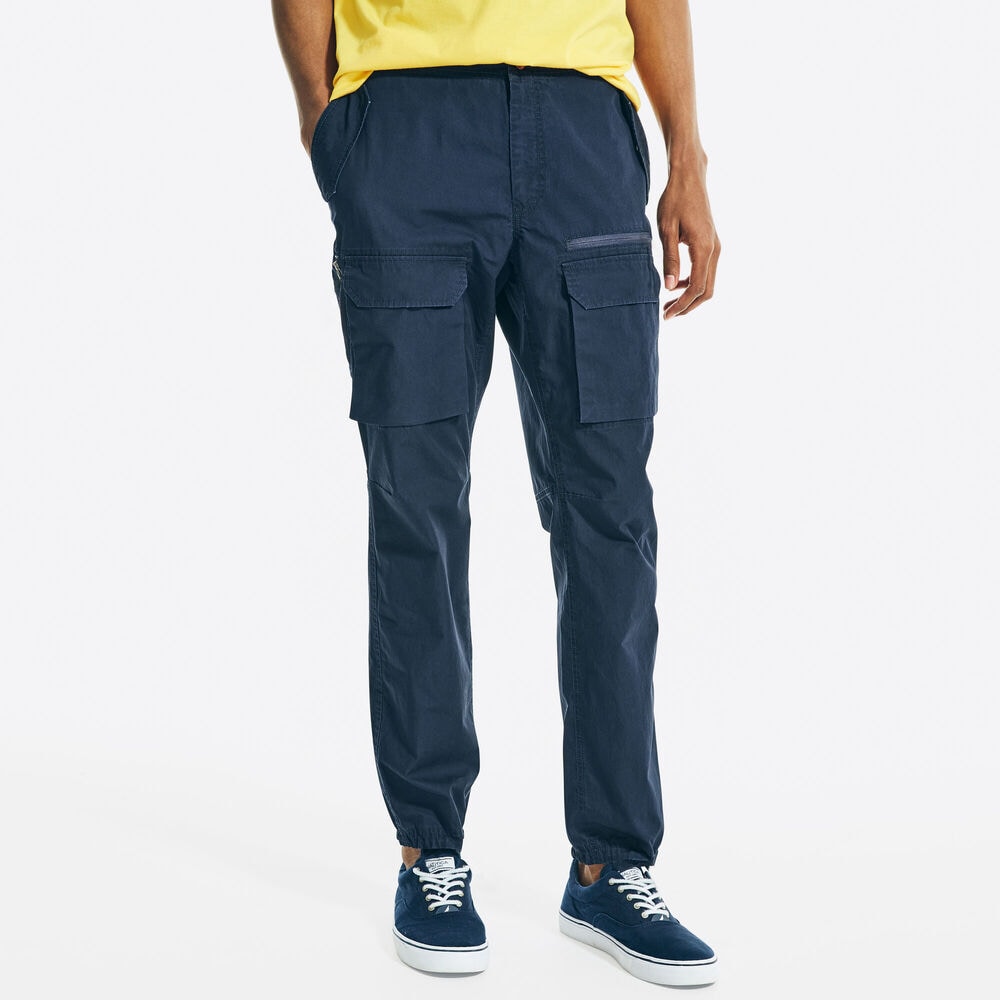 CLASSIC FIT WINDHARBOR PANT,Navy,large