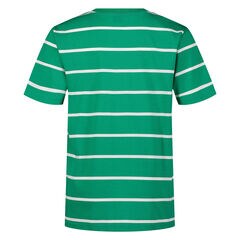 Little Boys' Retro Striped Graphic T-Shirt (4-7),Galley Green,large