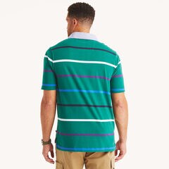 Big & Tall Classic Fit Rugby Polo,Nile,large