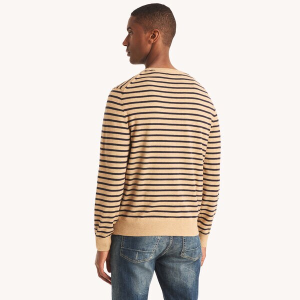 Navtech Striped Crewneck Sweater