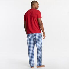 Short Sleeve Pajama Set,Nautica Red,large