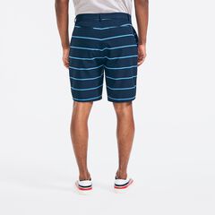 9.5" NAVTECH STRIPED SHORT,Navy,large