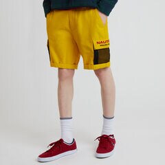 The Lil Yachty Collection by Nautica Longer Length Cargo Shorts,Empire Gold,large