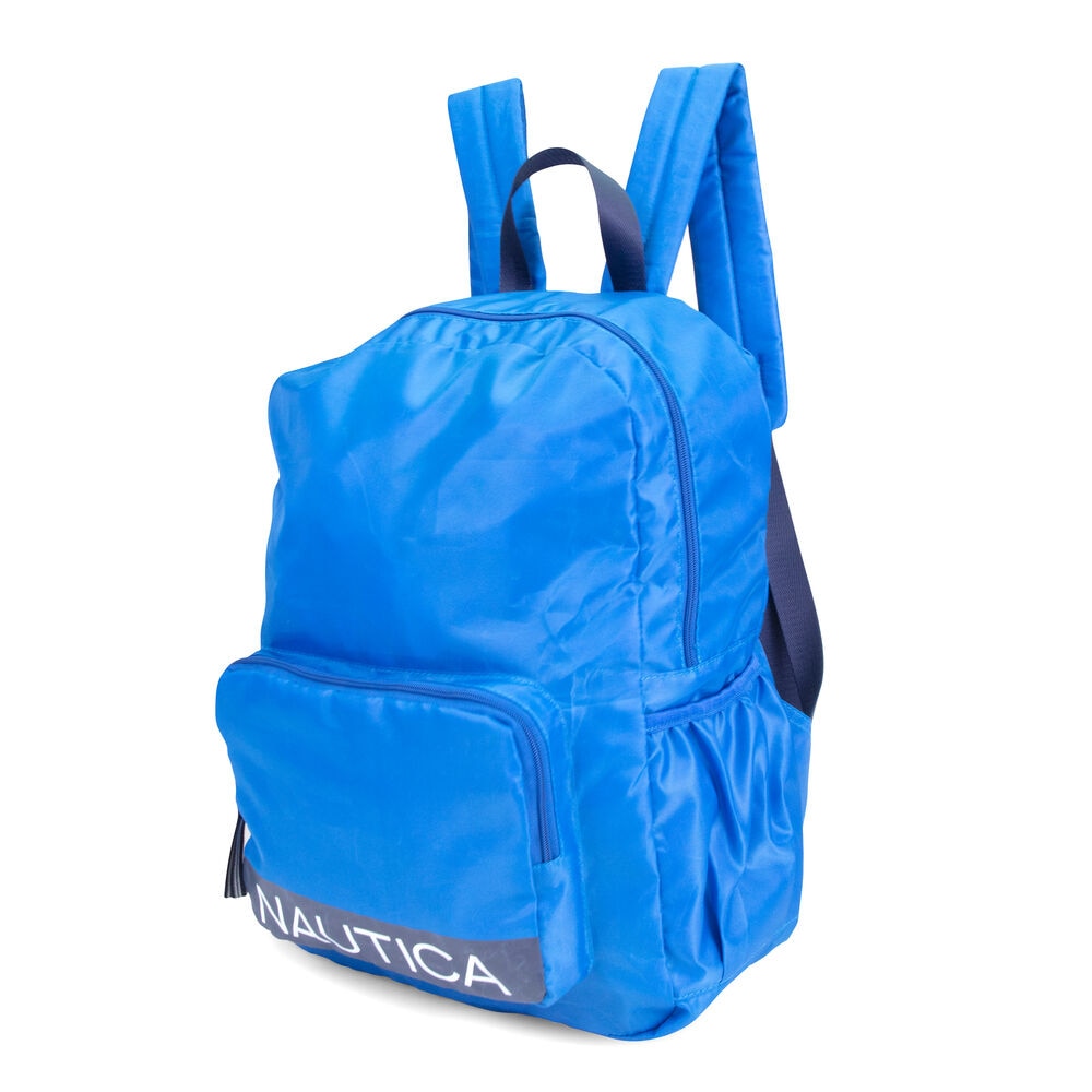 PACKABLE POCKET BACKPACK,Ice Blue,large