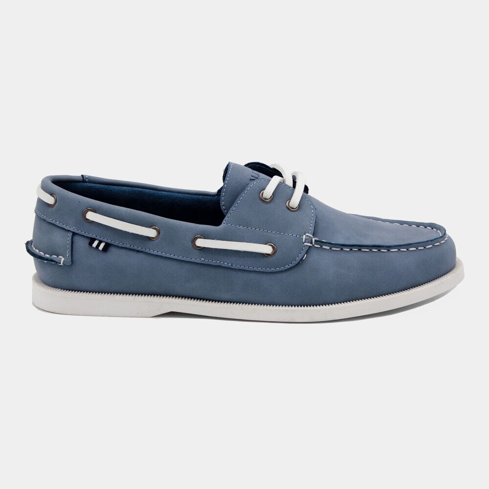 Nueltin 2 Boat Shoe in Light Blue,Prism Light Blue Wash,large
