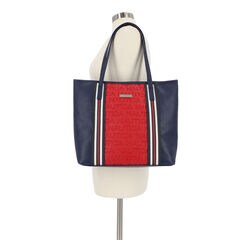 Wide Angle Tote Bag,Workshirt Blue,large