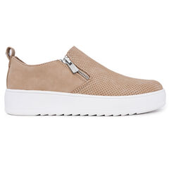 Platform Sneaker,Dark Brown Heather,large