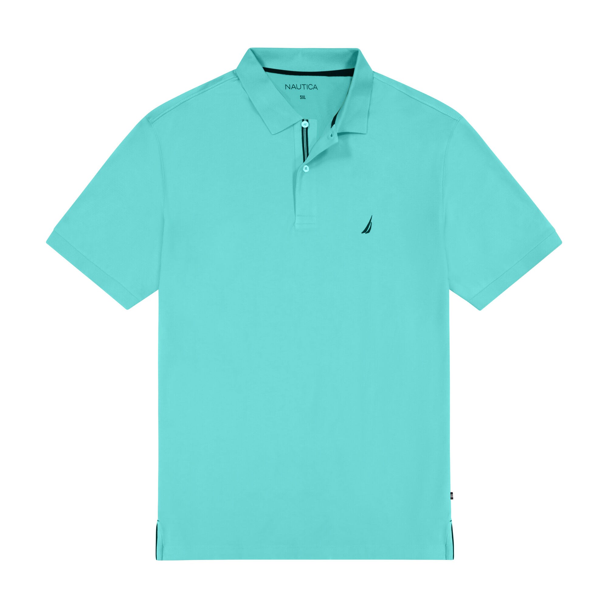 BIG & TALL STRETCH MESH POLO,Pool Side Aqua,large