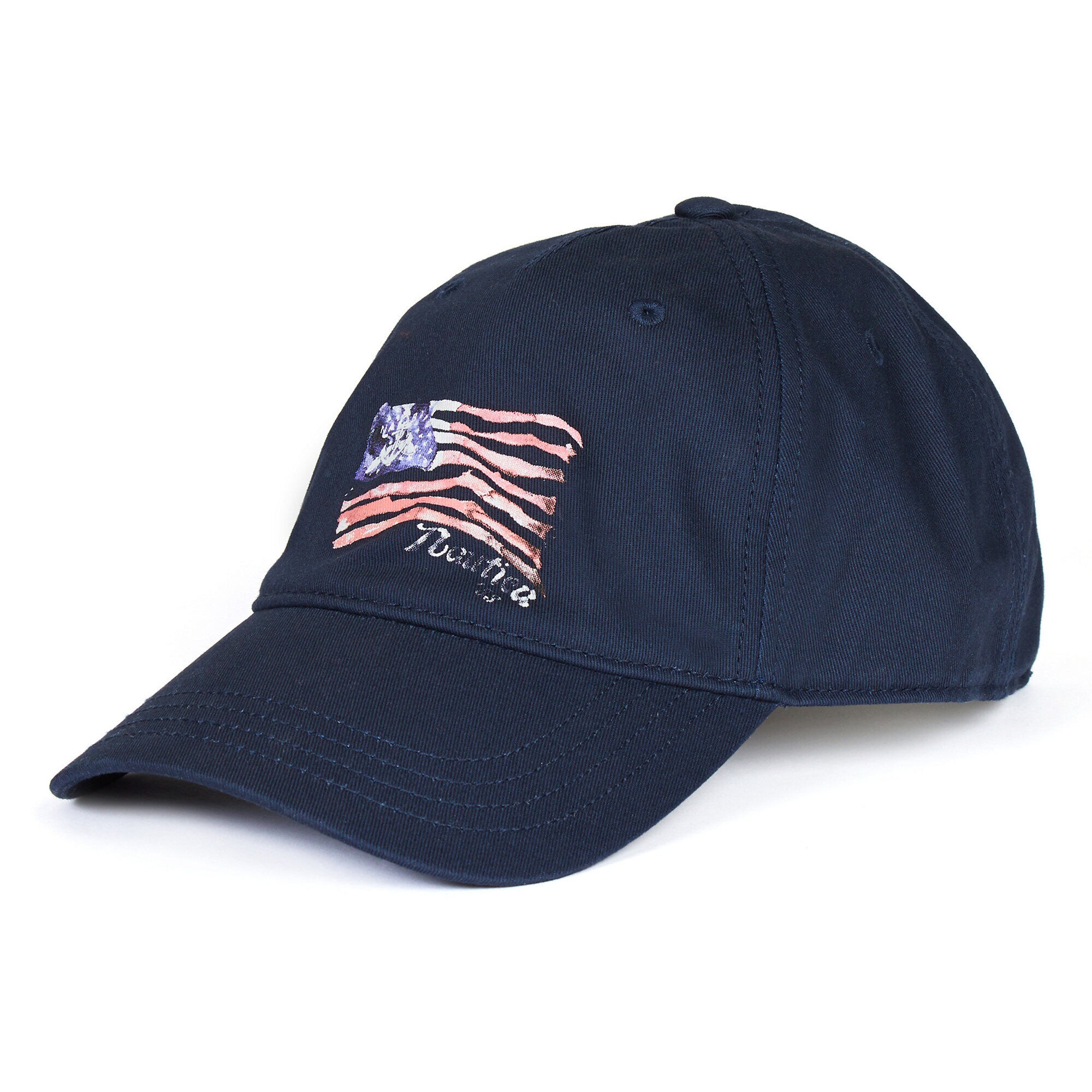 American Flag Baseball Cap,Navy,large