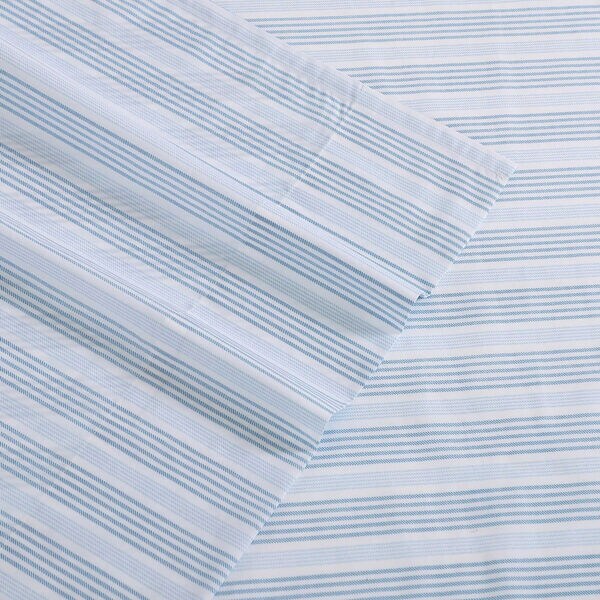 Tayleur Stripe Blue Queen Sheet Set