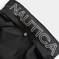 HOODED BOMBER JACKET,True Black,large