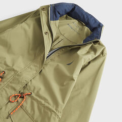 LIGHTWEIGHT RAINBREAKER JACKET,Teal Wave,large