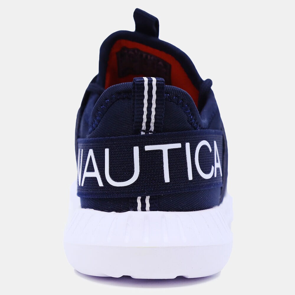 BOYS' EMBROIDERED LOGO SNEAKER,Ice Blue,large
