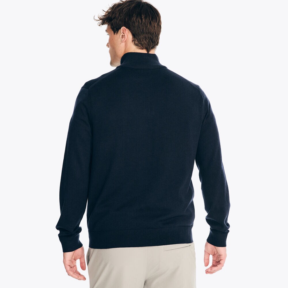 Navtech Quarter-Zip Sweater,Stellar Blue Heather,large