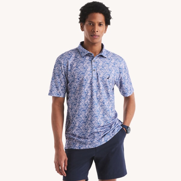Navtech Printed Classic Fit Polo