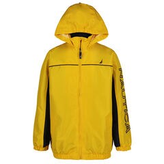 Boys' Water-Resistant Jacket (8-20),Soft Yellow,large