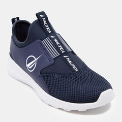 AMBREA MESH SLIP ON SNEAKERS,Navy,large