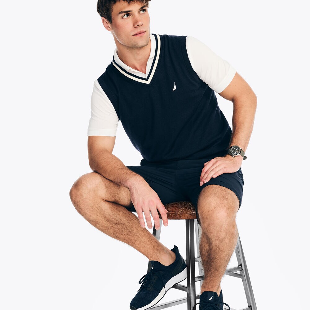 Navtech Sweater Vest,Navy,large
