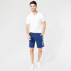NS-83 PRINT KNIT SHORTS,Estate Blue,large