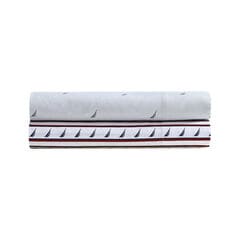 Red Stripe Queen Sheet Set,Pale Orchid,large