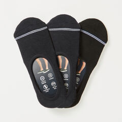 SHOE LINER SOCKS, 3-PACK,Dove,large