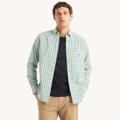 Plaid Shirt,Delphinium Blue,large