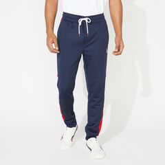 COLORBLOCK SIDE PANEL JOGGER,Navy,large