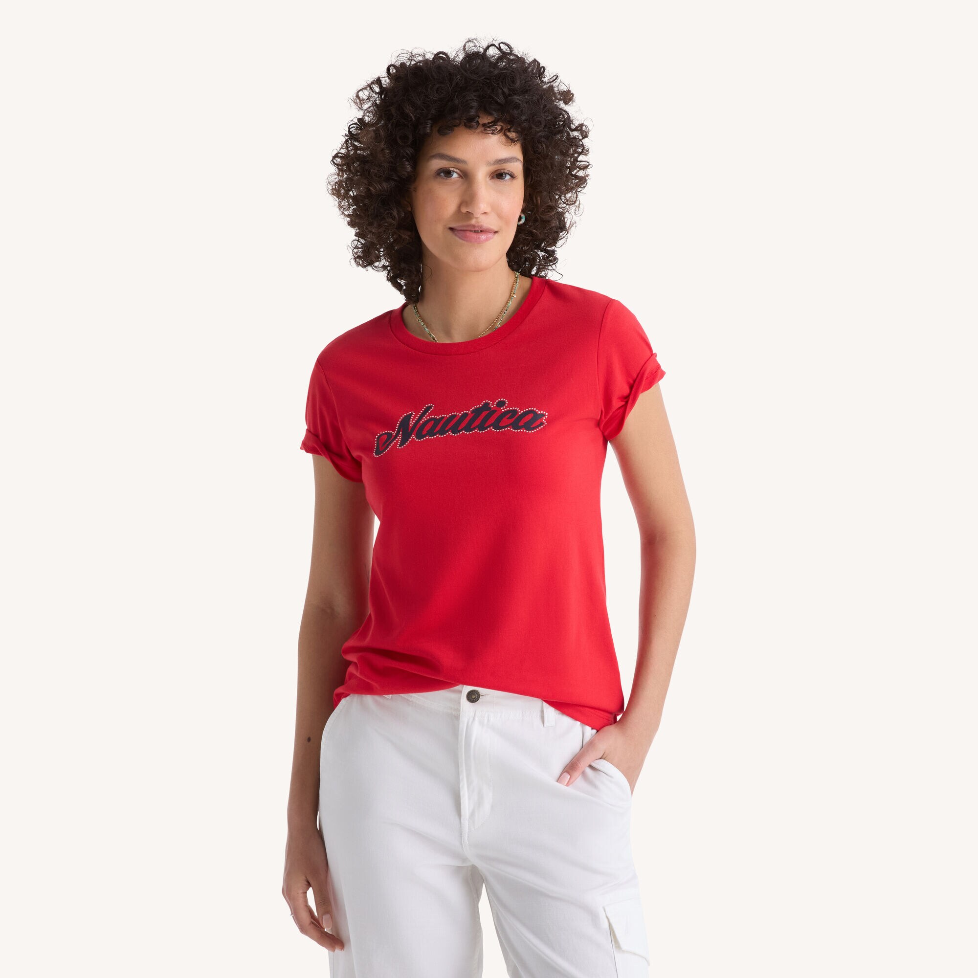 Foil Heritage Logo Graphic T-Shirt (00705211712338 Women T-Shirts) photo