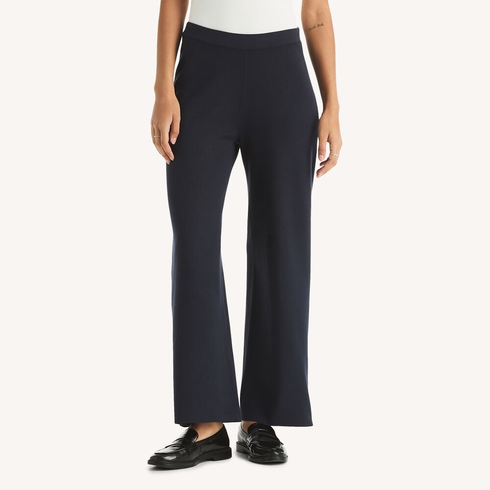 Pull-On Sweater Pant,Navy,large