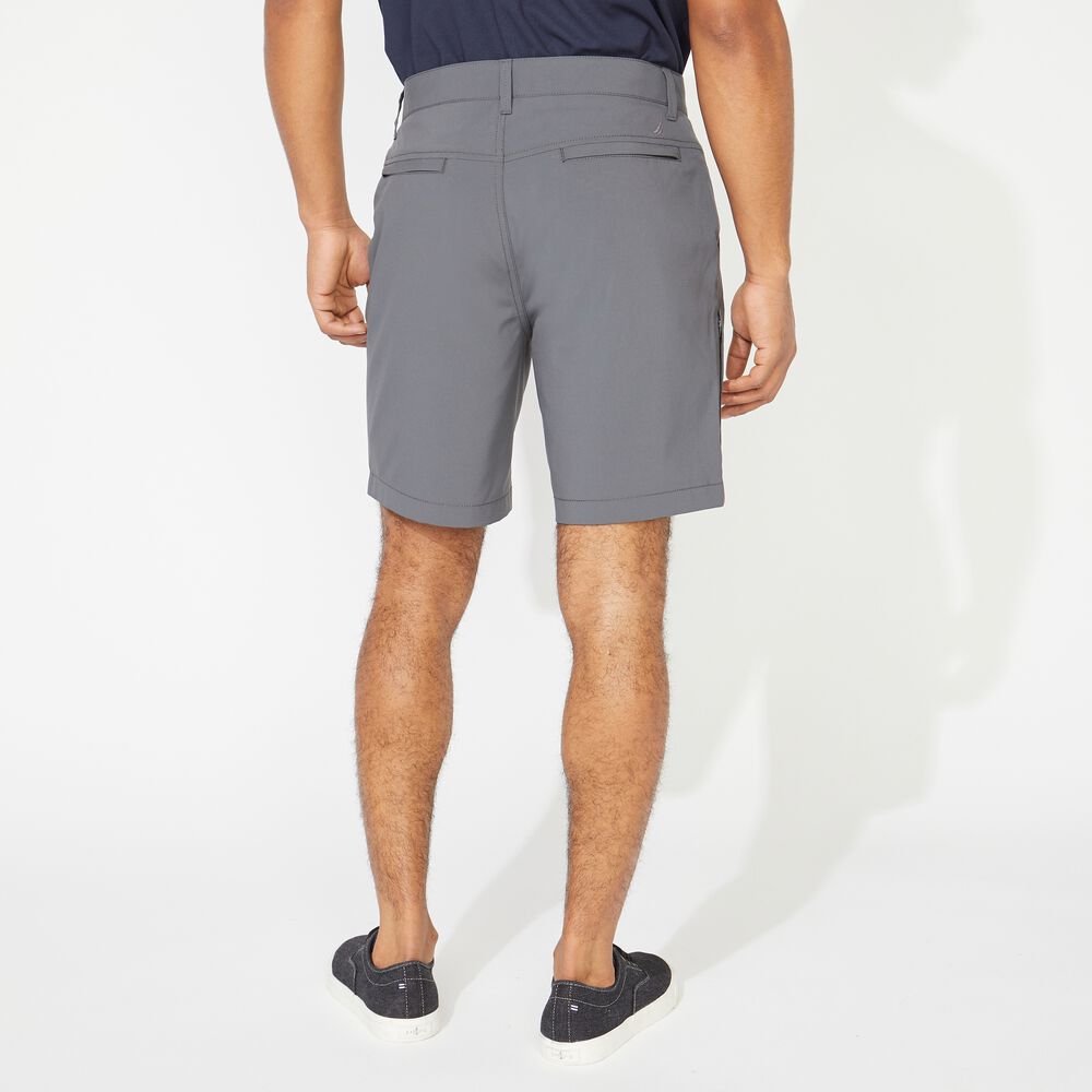 8.5" CLASSIC FIT NAVTECH GOLF SHORT,Grey Carbon,large
