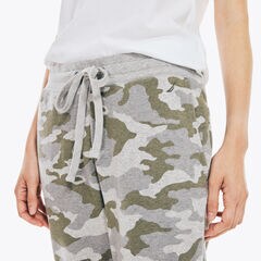 CAMOUFLAGE KNIT JOGGER,Fog,large