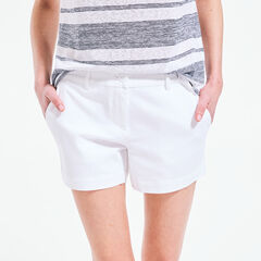 4" STRETCH-TWILL SHORT,Bright White,large