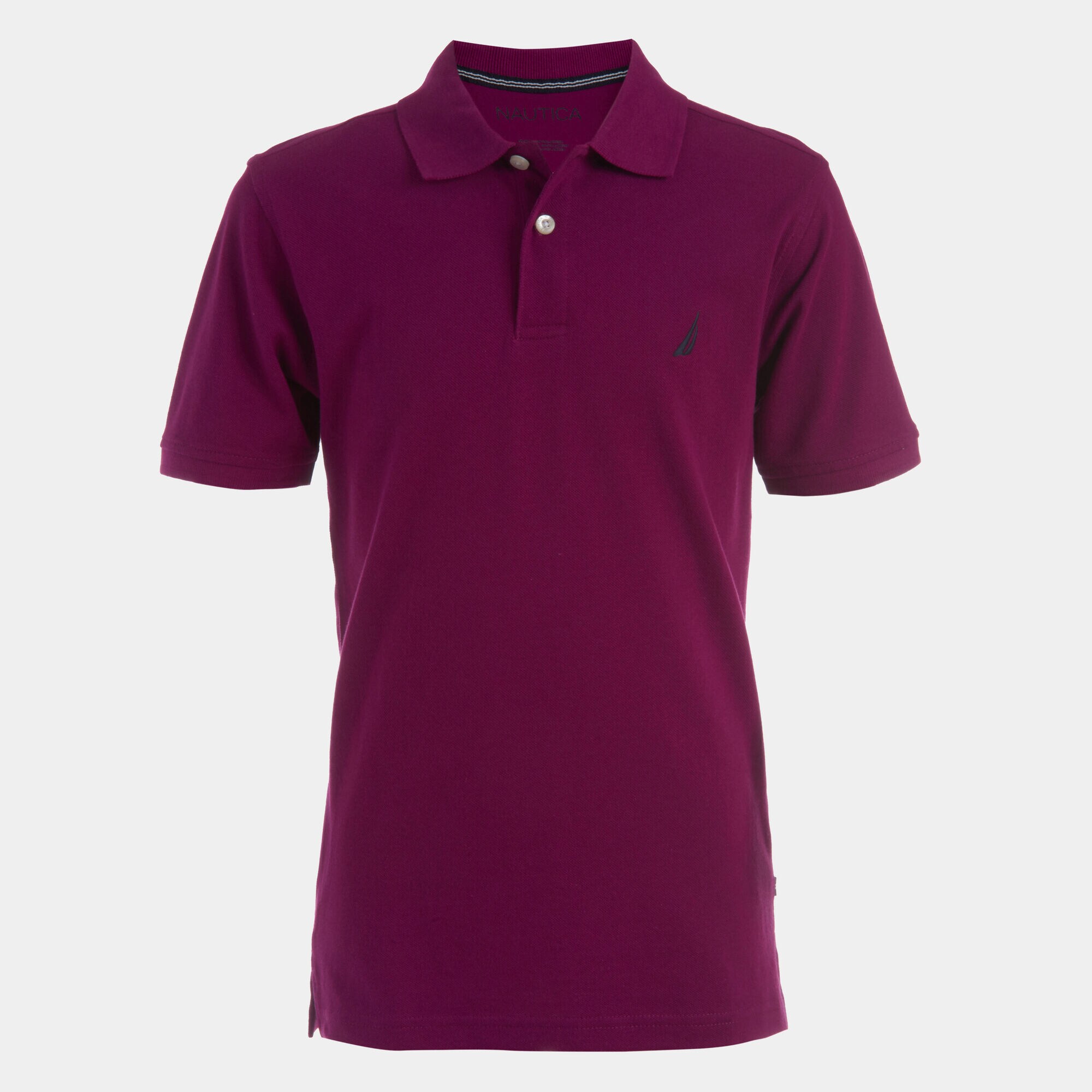 LITTLE BOYS' BRAND ICON ANCHOR POLO (4-7),Berry,large