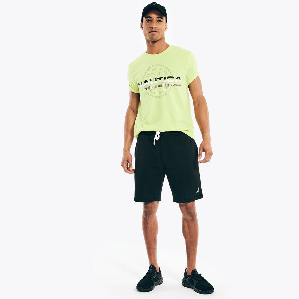 COMPETITION SUSTAINABLY CRAFTED SAILING TEAM GRAPHIC T-SHIRT,Canyon Gold,large