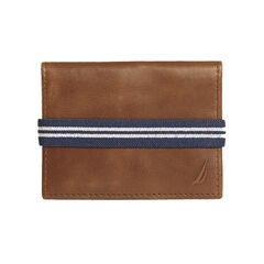 Catharpin Gusset Wallet,Brown Stone,large