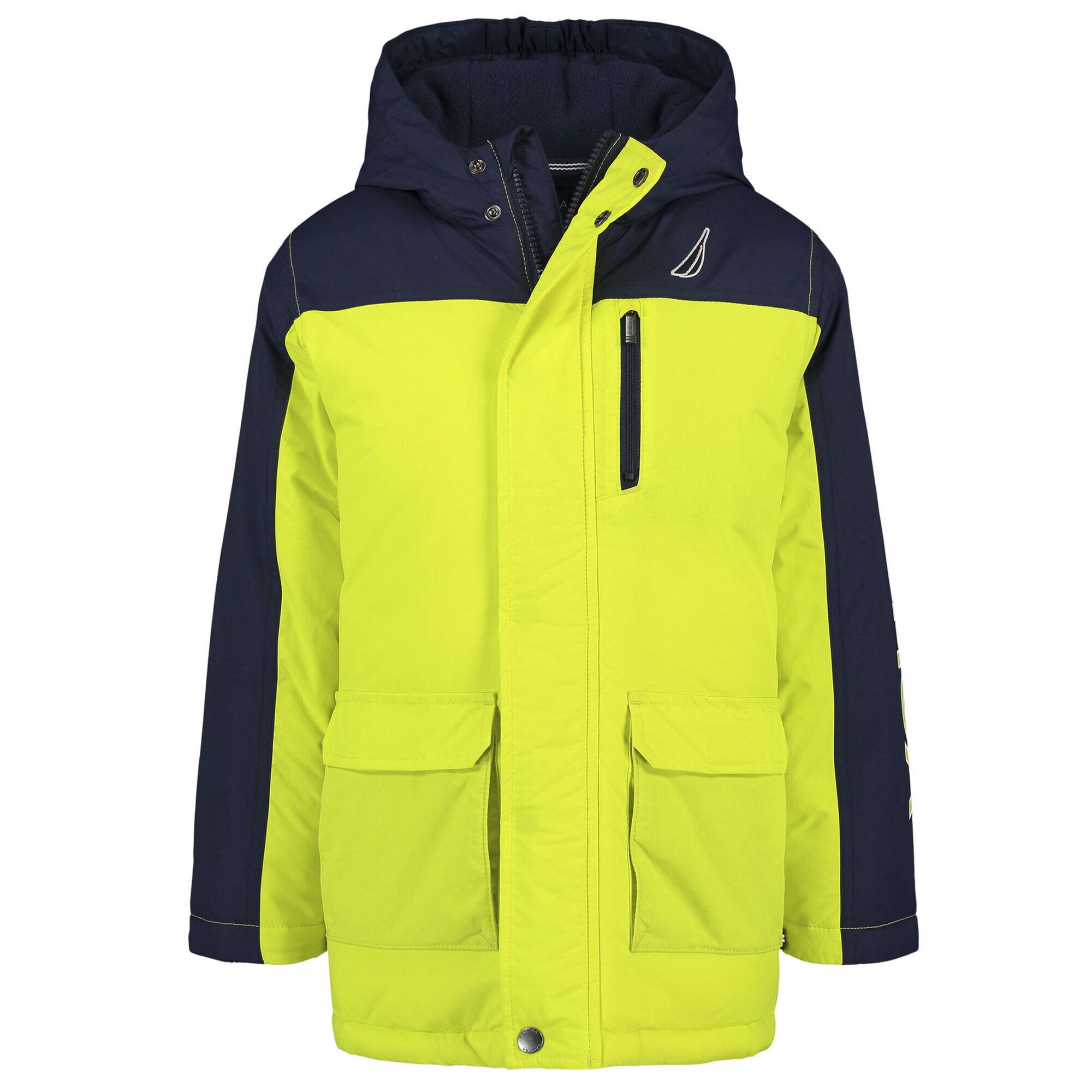 LITTLE BOYS' SNORKEL JACKET (4-7),Yellow Zest,large