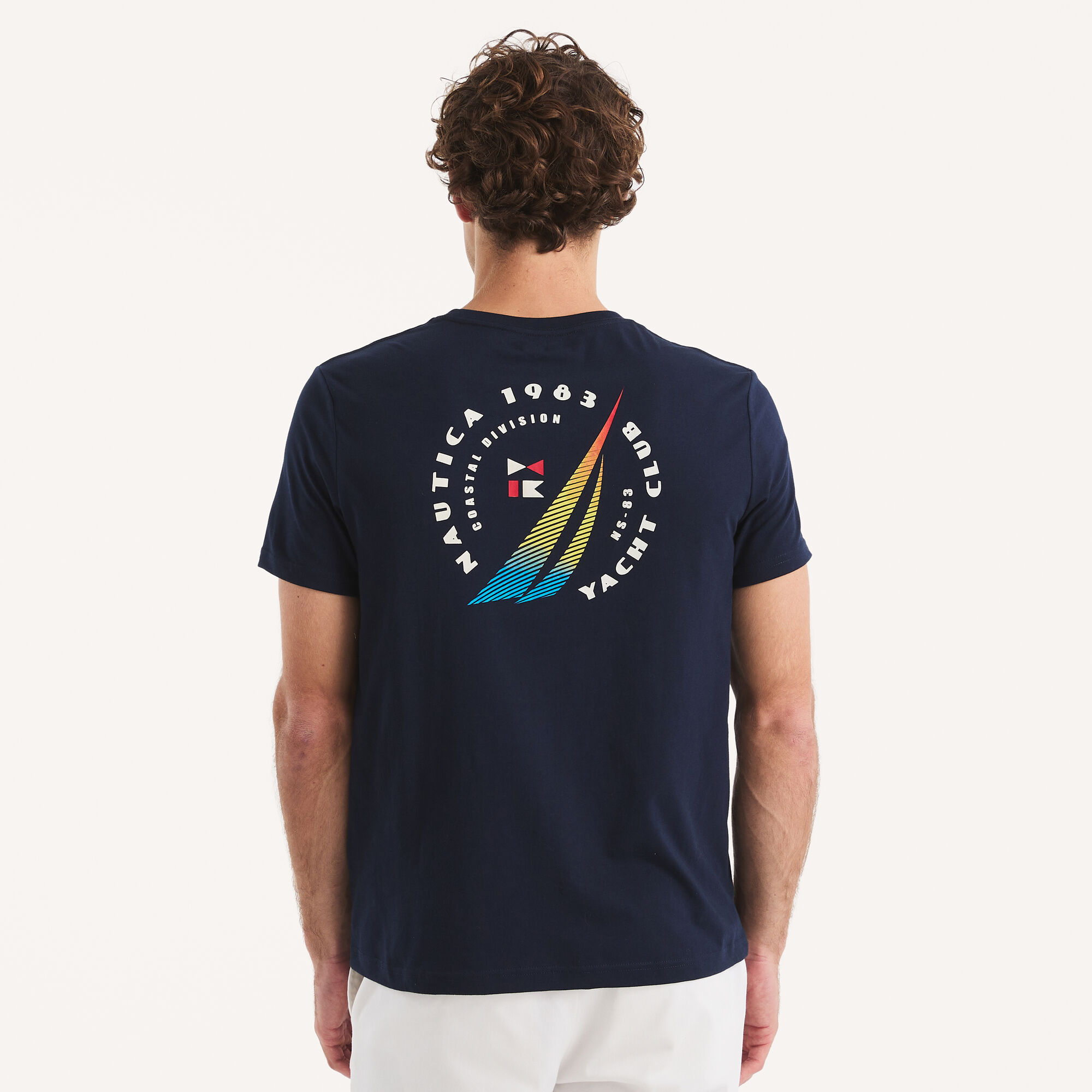 Puff Logo Graphic T-Shirt,Stellar Blue Heather,large
