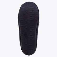 NYLON FLEECE-LINED SLIPPER,Black,large