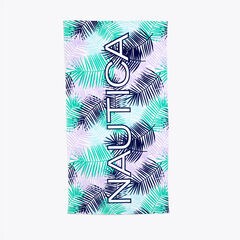PALM PRINT LOGO BEACH TOWEL,Multi Kids,large