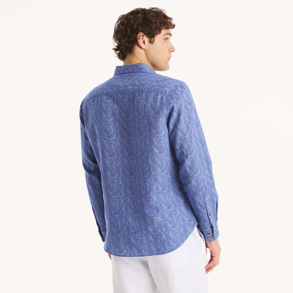 Printed Linen Shirt