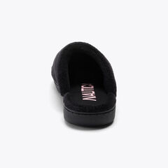 BRAND ICON MICRO TERRY SLIPPER,Black,large