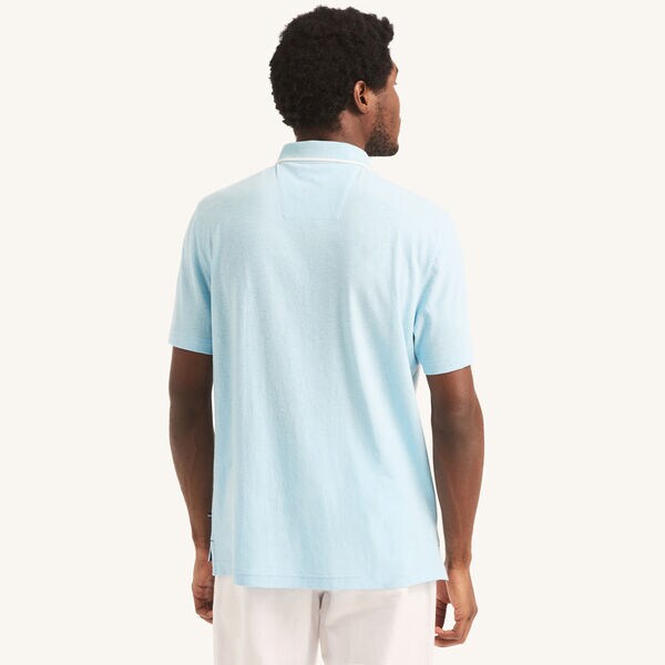 Linen Johnny Collar Polo
