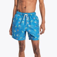 7" AQUA PRINT SWIM,True Navy,large