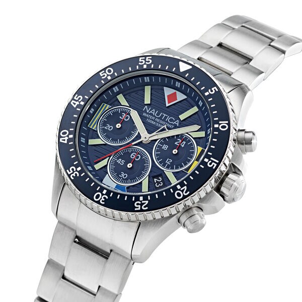 Westport Recycled Stainless Steel Chronograph Watch