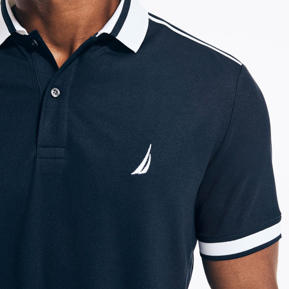 NAVTECH SUSTAINABLY CRAFTED CLASSIC FIT POLO,Navy,large