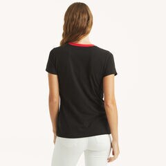 Foil Logo Graphic T-Shirt,True Black,large
