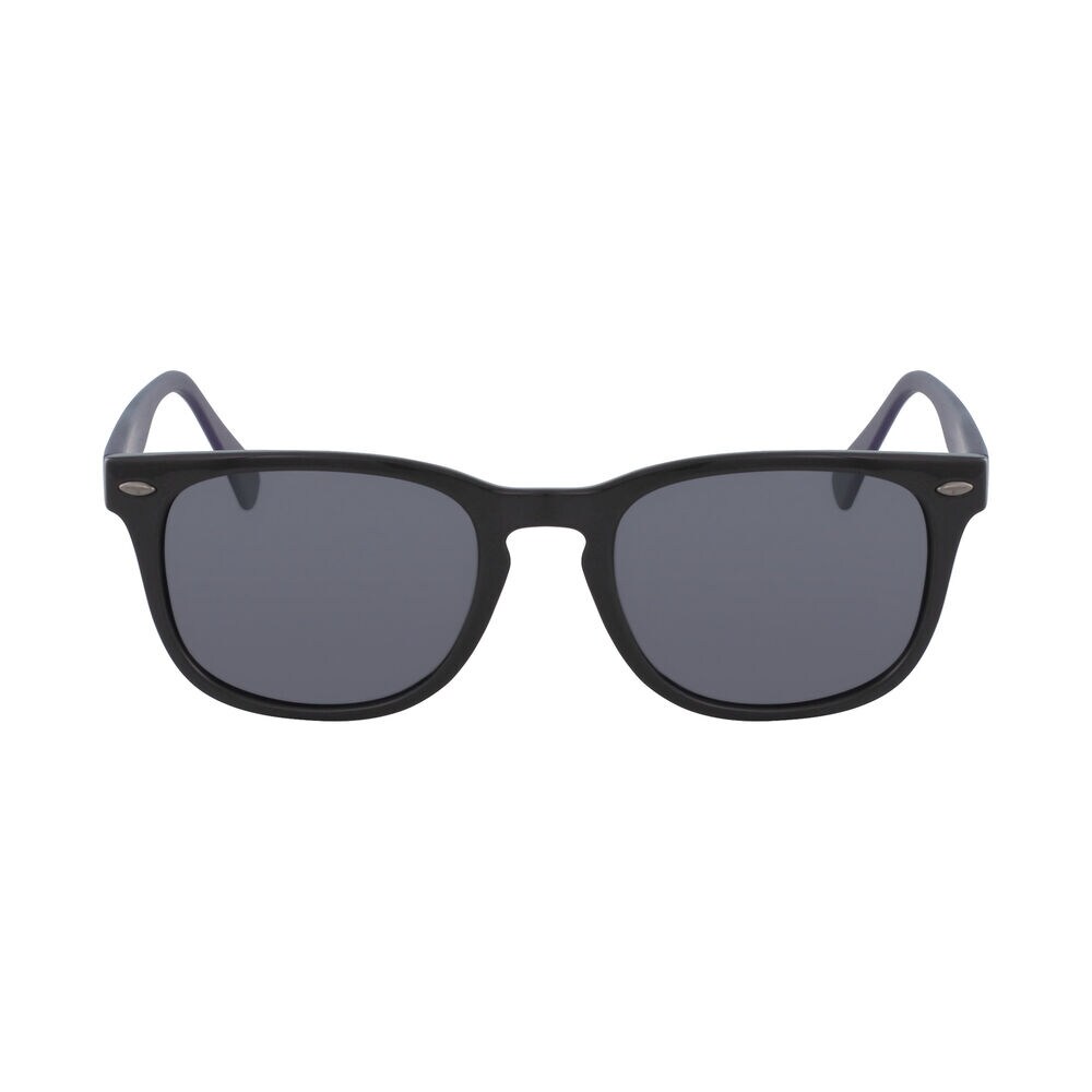 Squared Sunglasses with Black Frame,Black,large